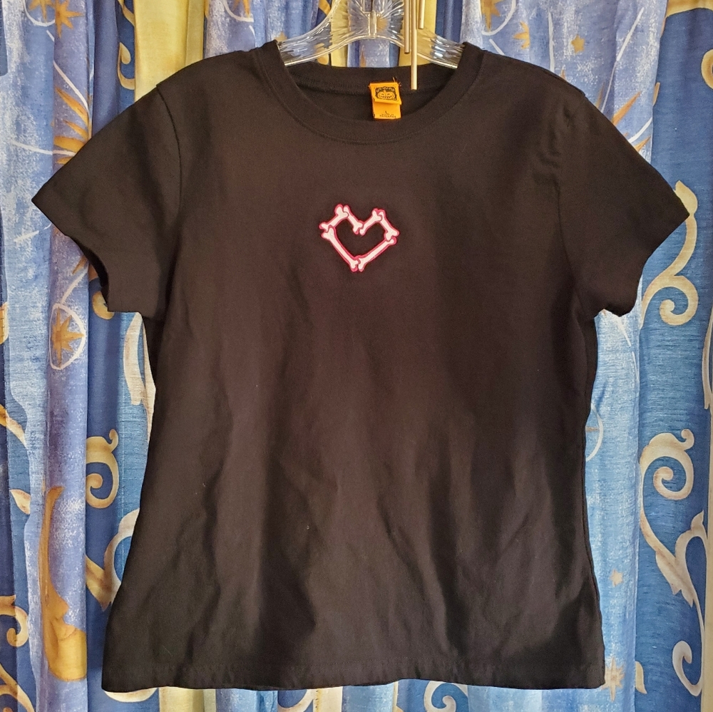 Juniors BonesHeart Shirt Size Large